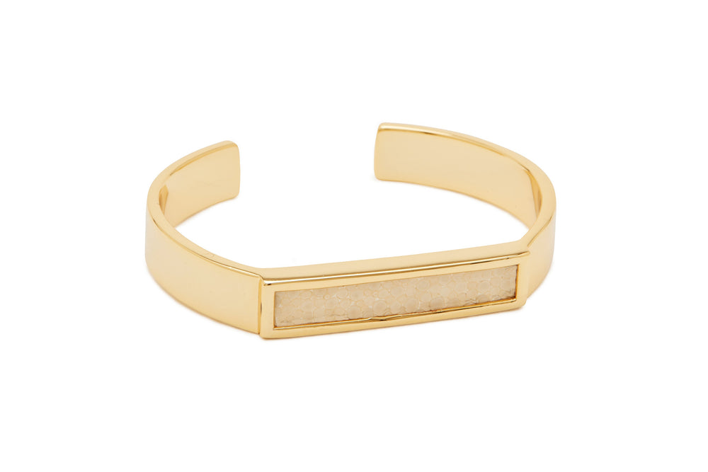 Narrow ID Cuff - Charmed Circle
