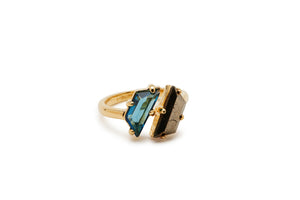 Split Hexagon Ring - Charmed Circle
