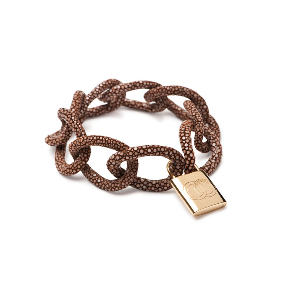Round Twist Chain Bracelet - Stingray - Charmed Circle