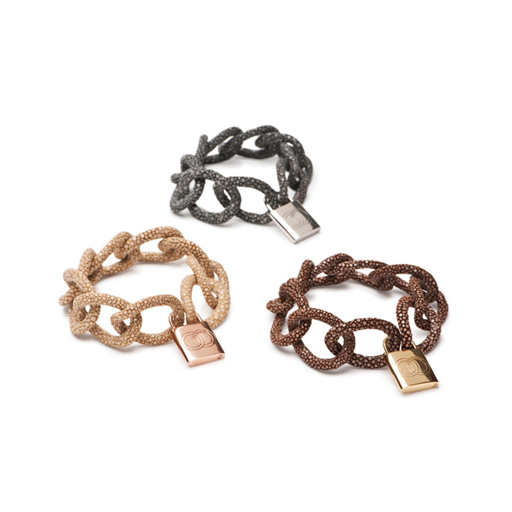 Round Twist Chain Bracelet - Stingray - Charmed Circle