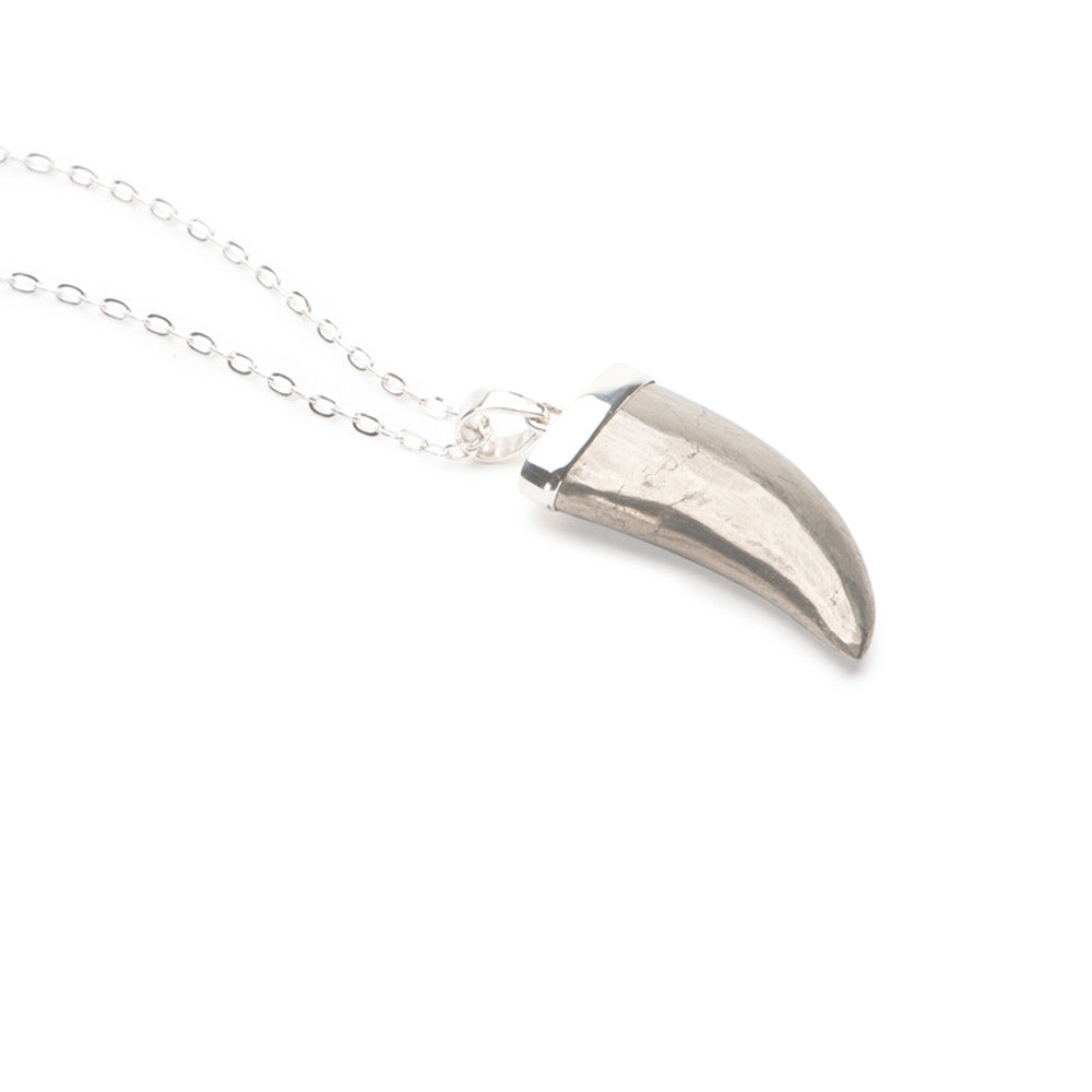 Semi Precious Horn Pendant - Charmed Circle