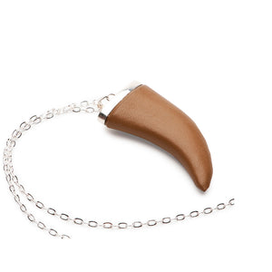 Horn Pendant - Leather - Charmed Circle