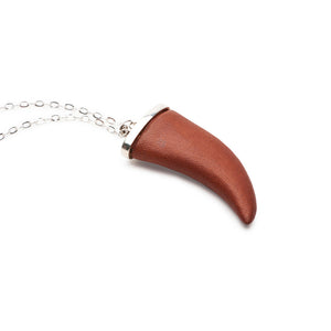 Horn Pendant - Leather - Charmed Circle