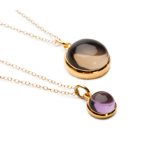 10mm Cabachon Necklace - Charmed Circle
