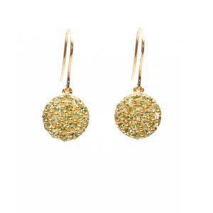 Mini Disc Earrings - Charmed Circle
