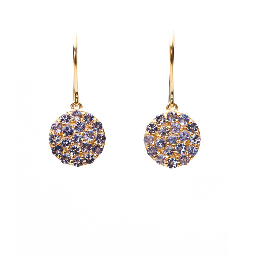 Mini Disc Earrings - Charmed Circle