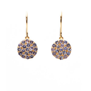 Mini Disc Earrings - Charmed Circle