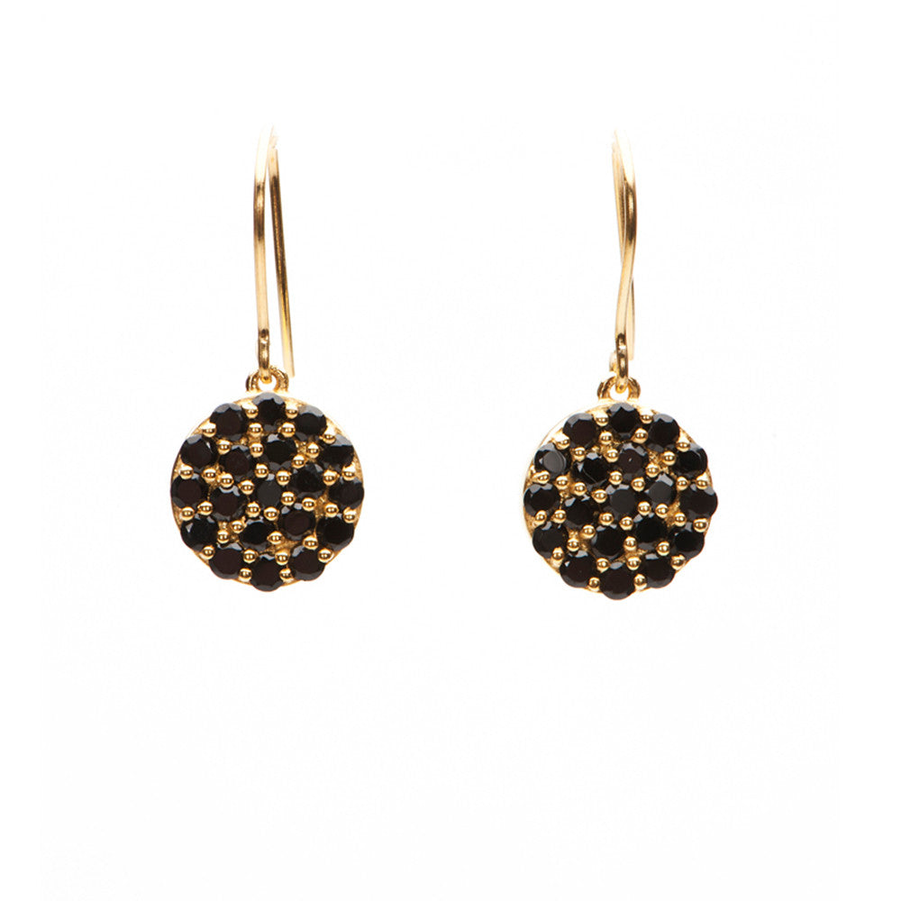 Mini Disc Earrings - Charmed Circle