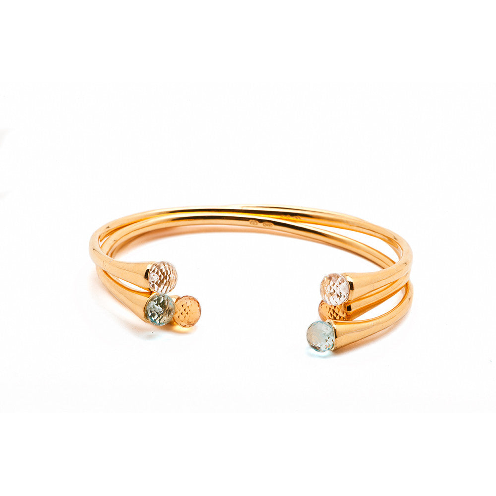 Color Drop Bangle - Charmed Circle